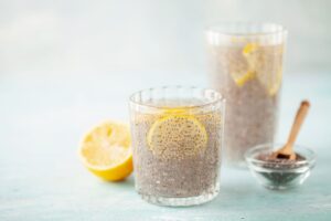 Chia seeds water