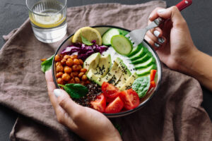 High calories meal