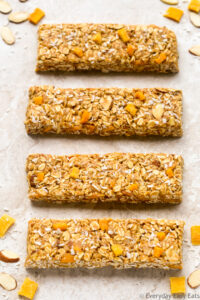 Mango granola bars