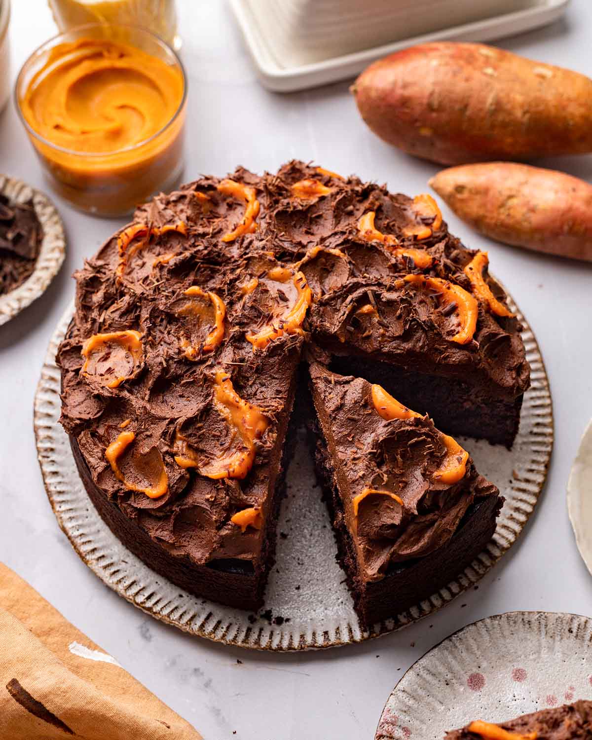 Chocolate Sweet Potato Cake